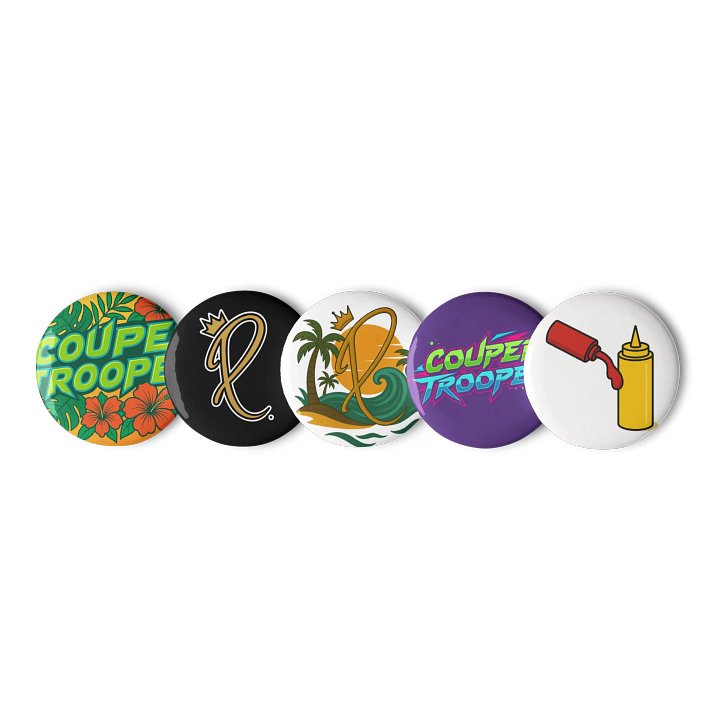 Tropical Vibes Pin Button Set product image (2)