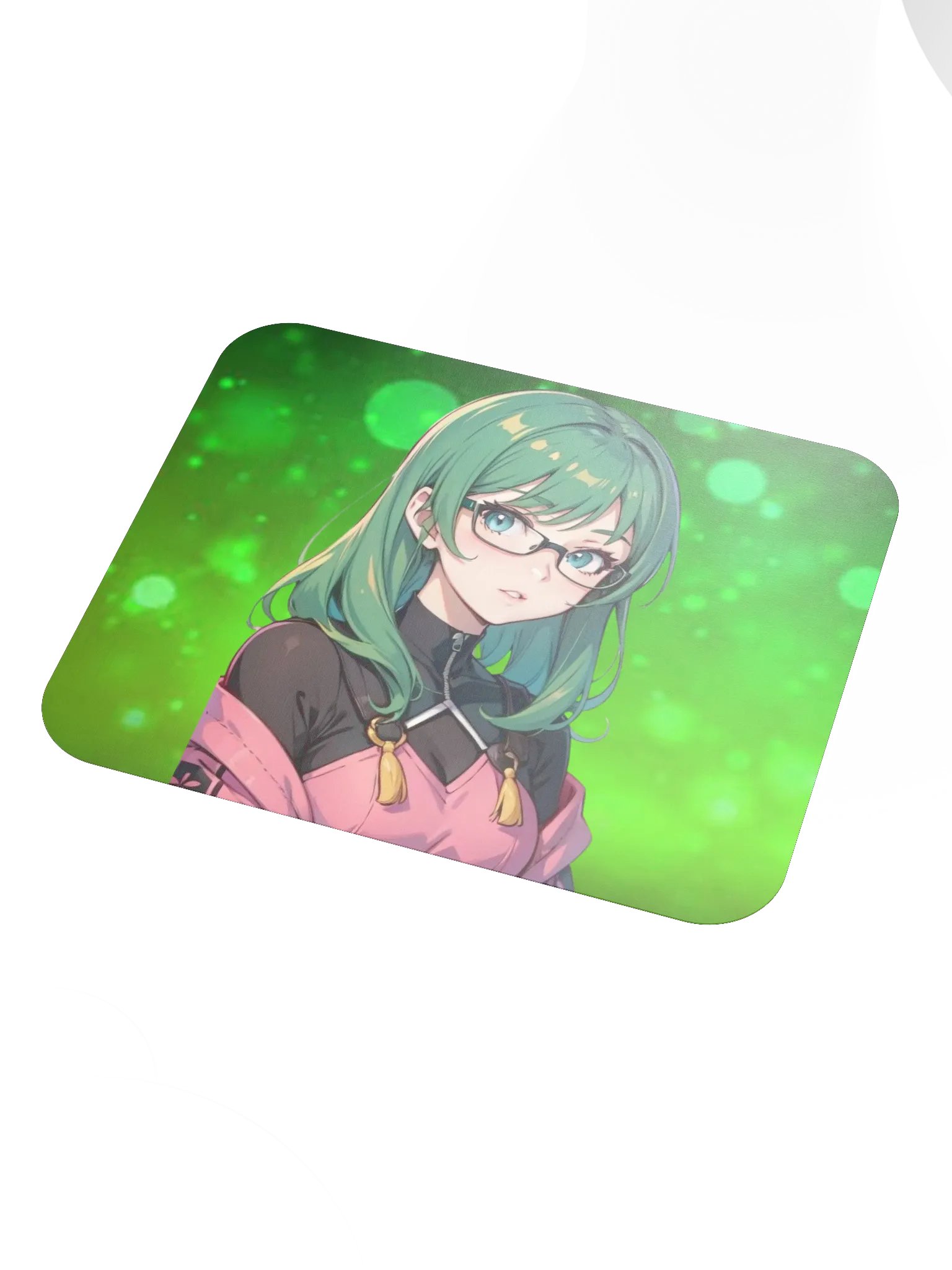 (GREEN Waifu) K Classic Mouse Pad product image (3)