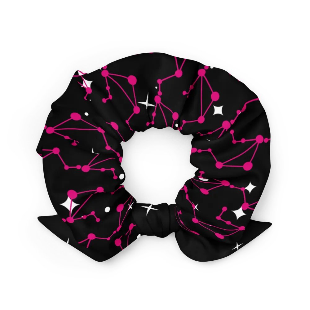 Stellar Network All-Over Print Scrunchie product image (2)