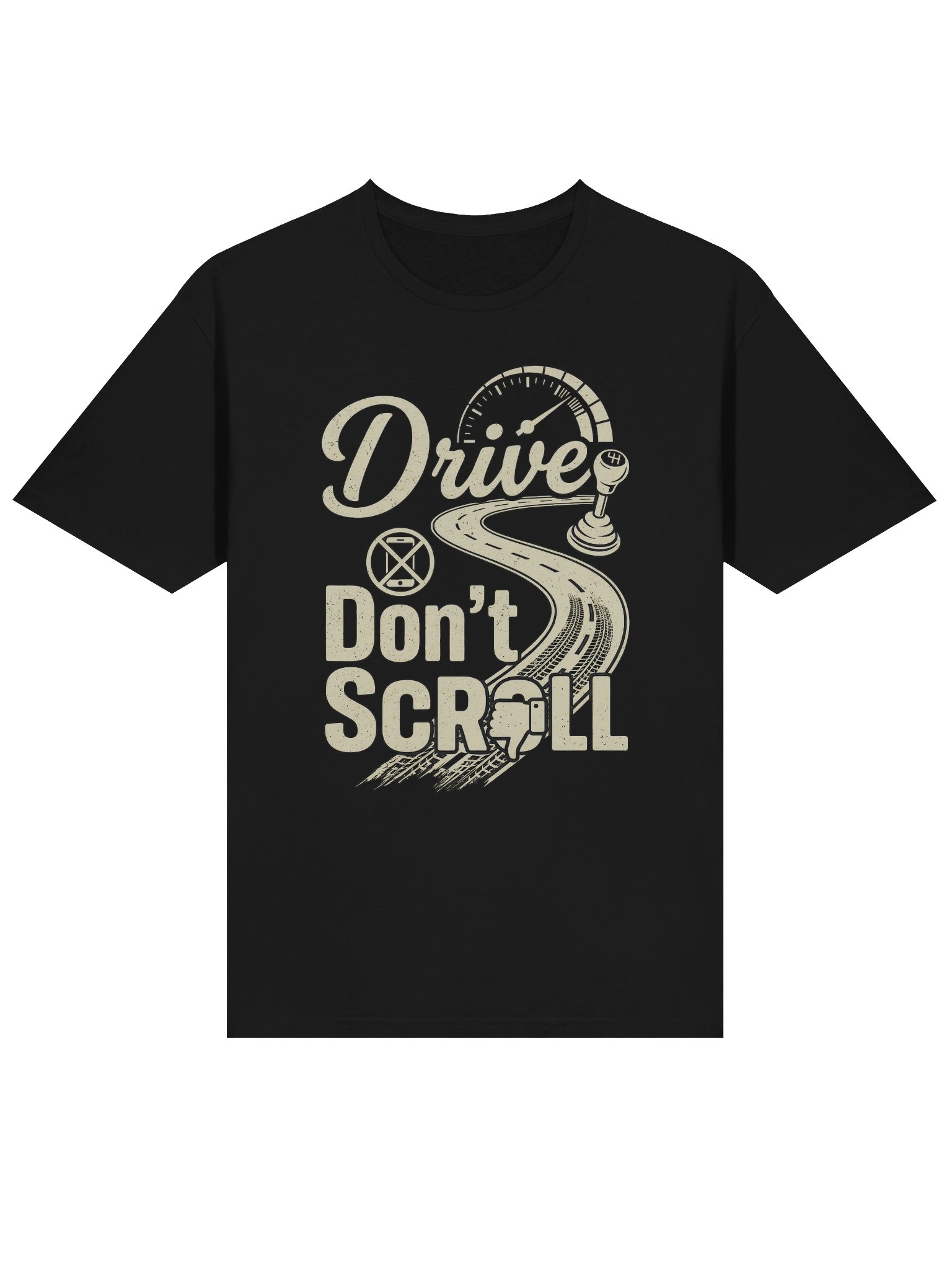 Drive Don't Scroll T-Shirt product image (12)