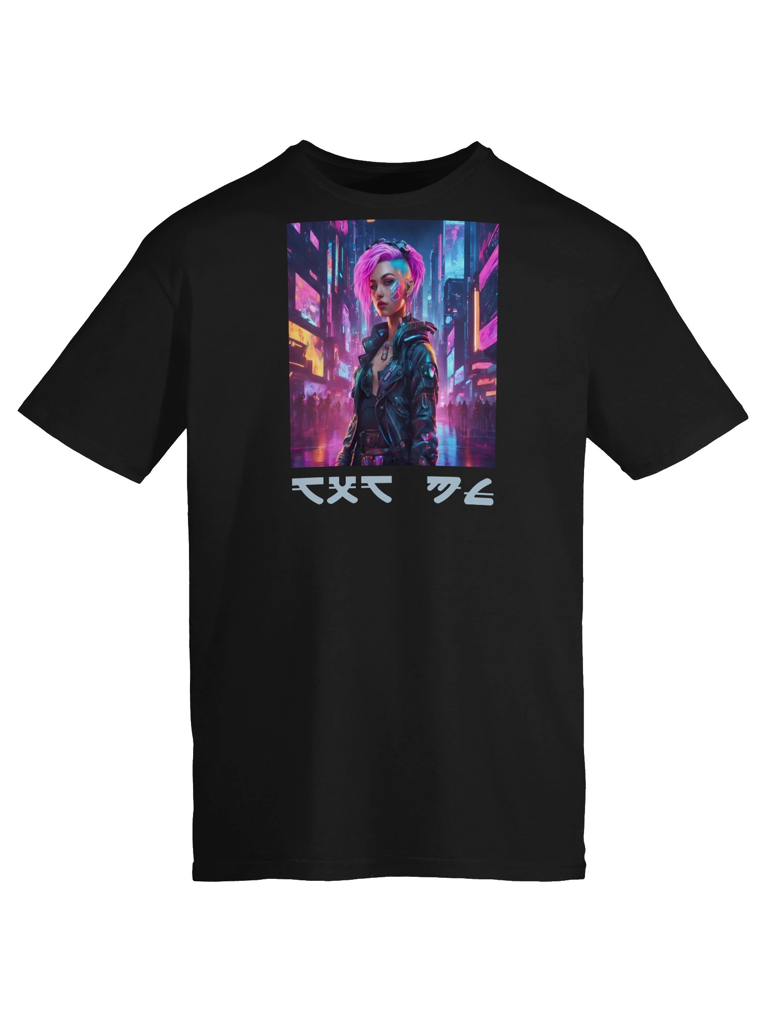 CYBERPUNK GIRL 1 T-Shirt product image (5)
