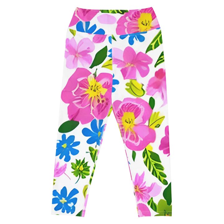 Floral Fusion Capri Leggings product image (2)