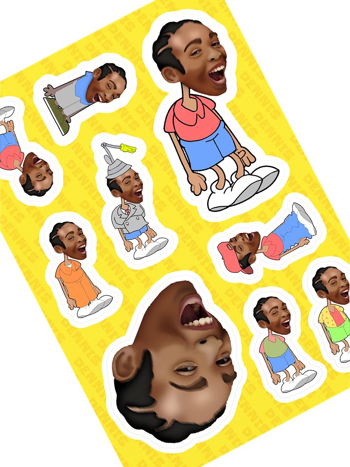 The Dennis Show Sticker Pack 2 product image (1)