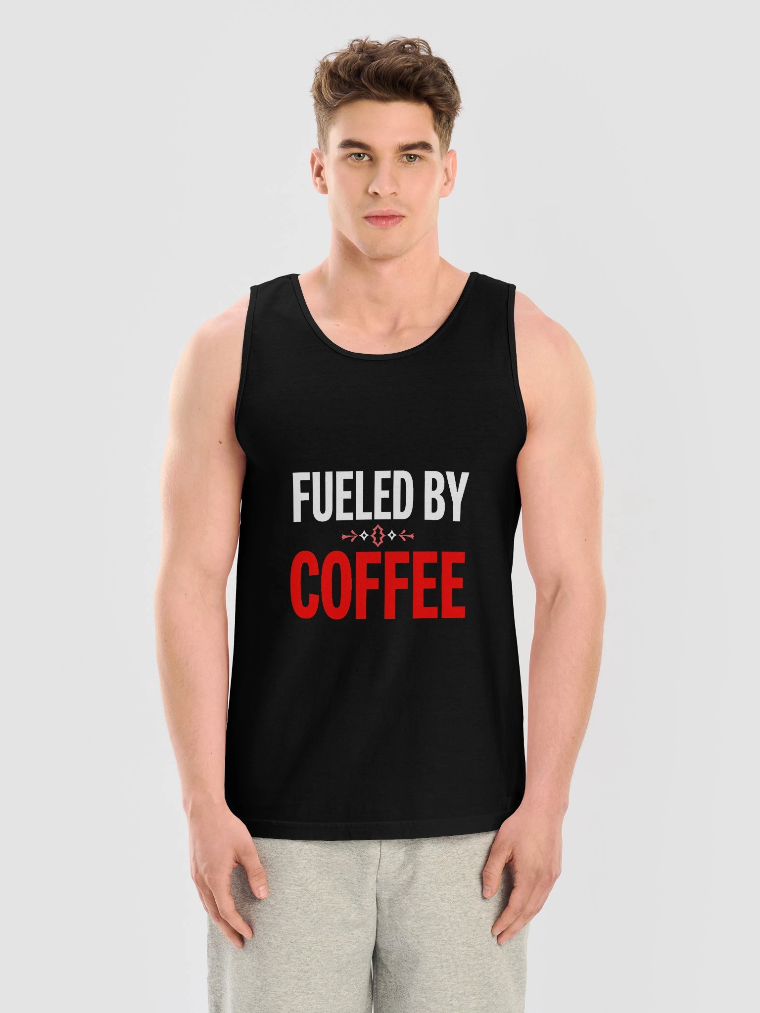 Fueled by Coffee Tank Top product image (40)