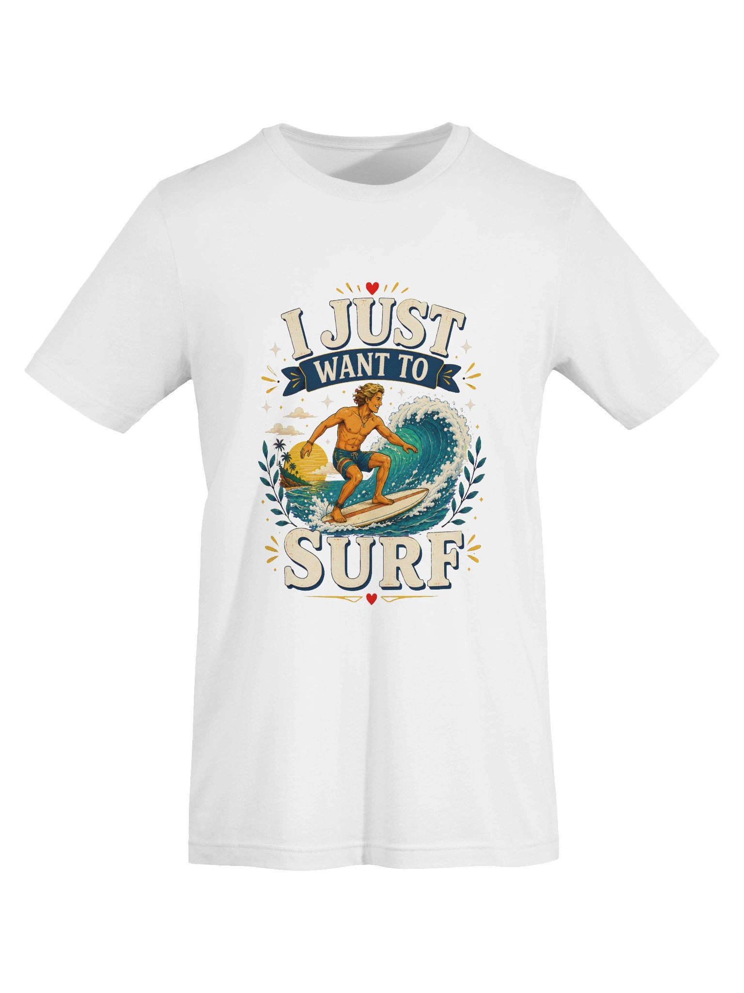 I Just Want To Surf Tee product image (41)