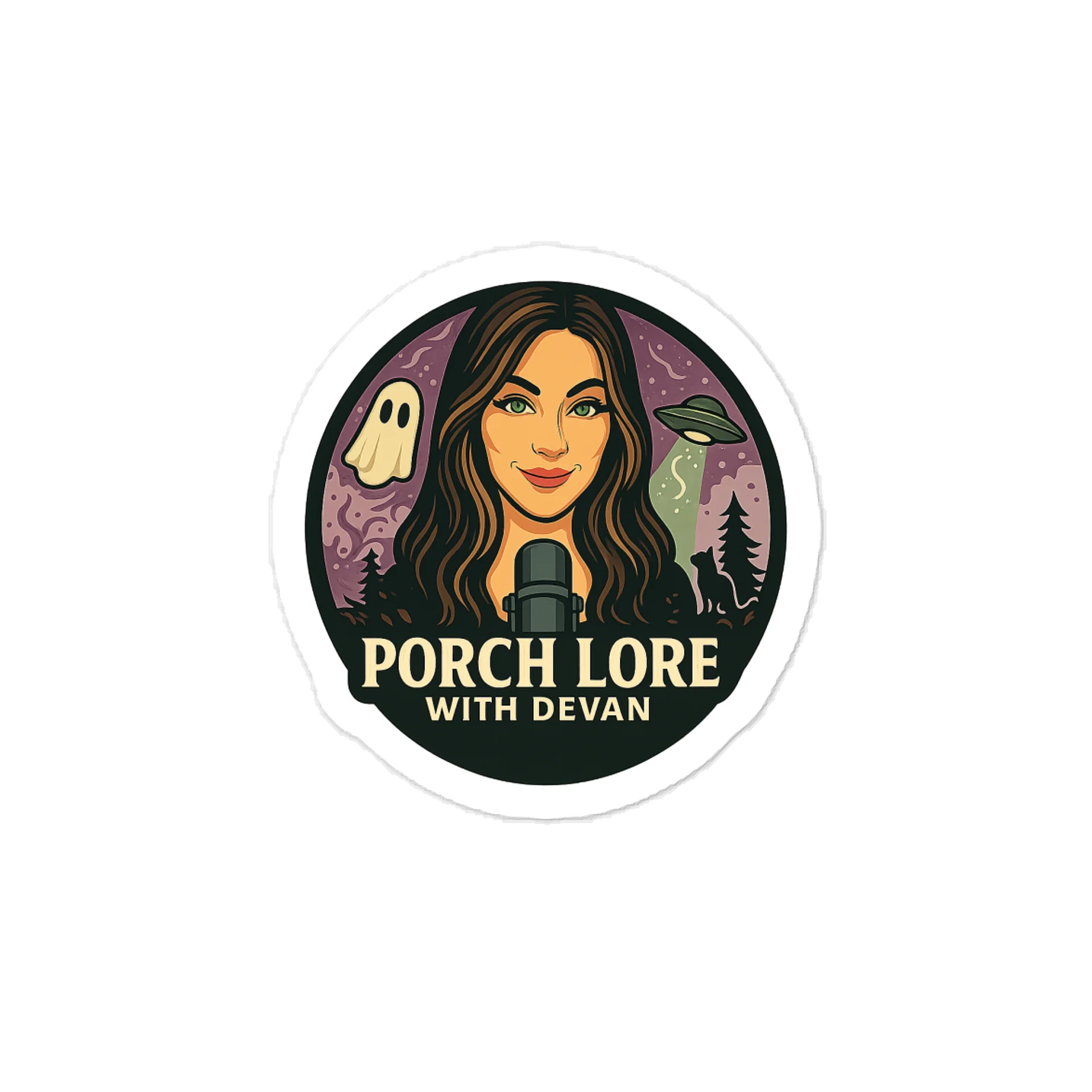 PORCH LORE DEVAN STICKER product image (1)