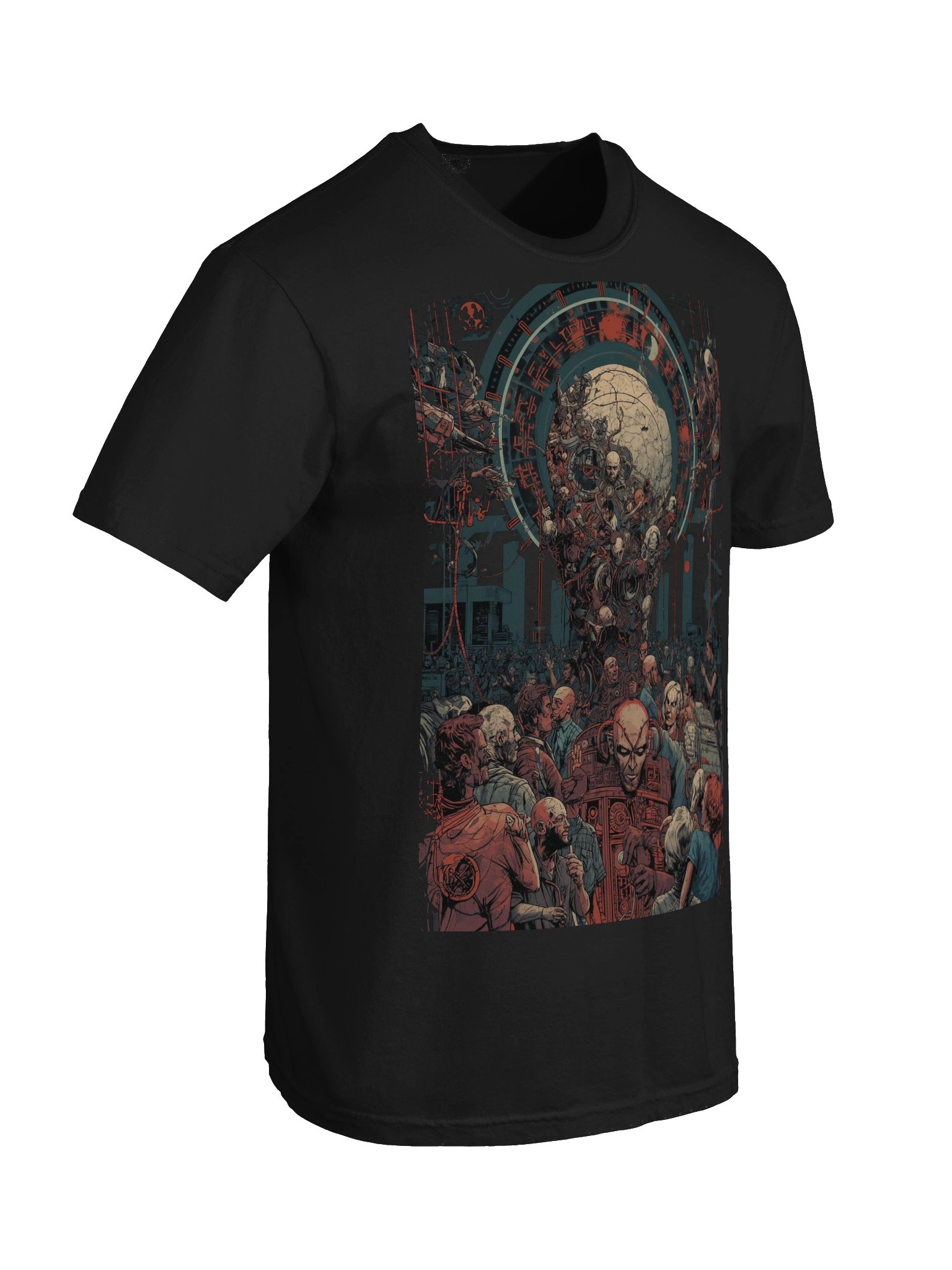 Dystopian Ritual Circle Heavyweight T-Shirt product image (4)
