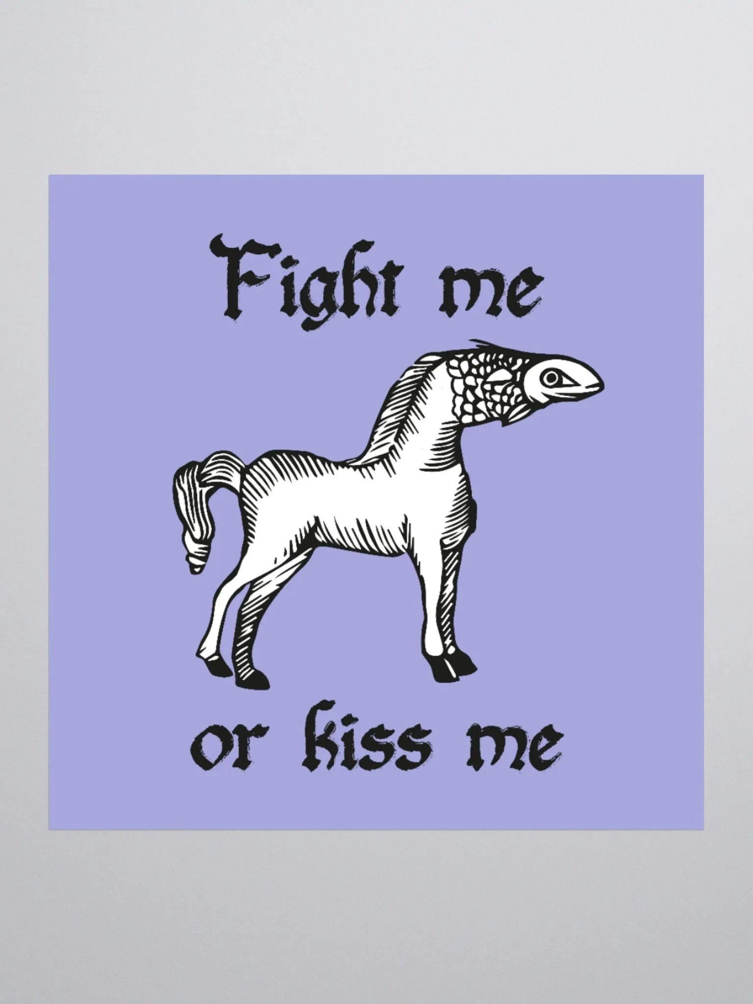 Fight Me Sticker product image (1)
