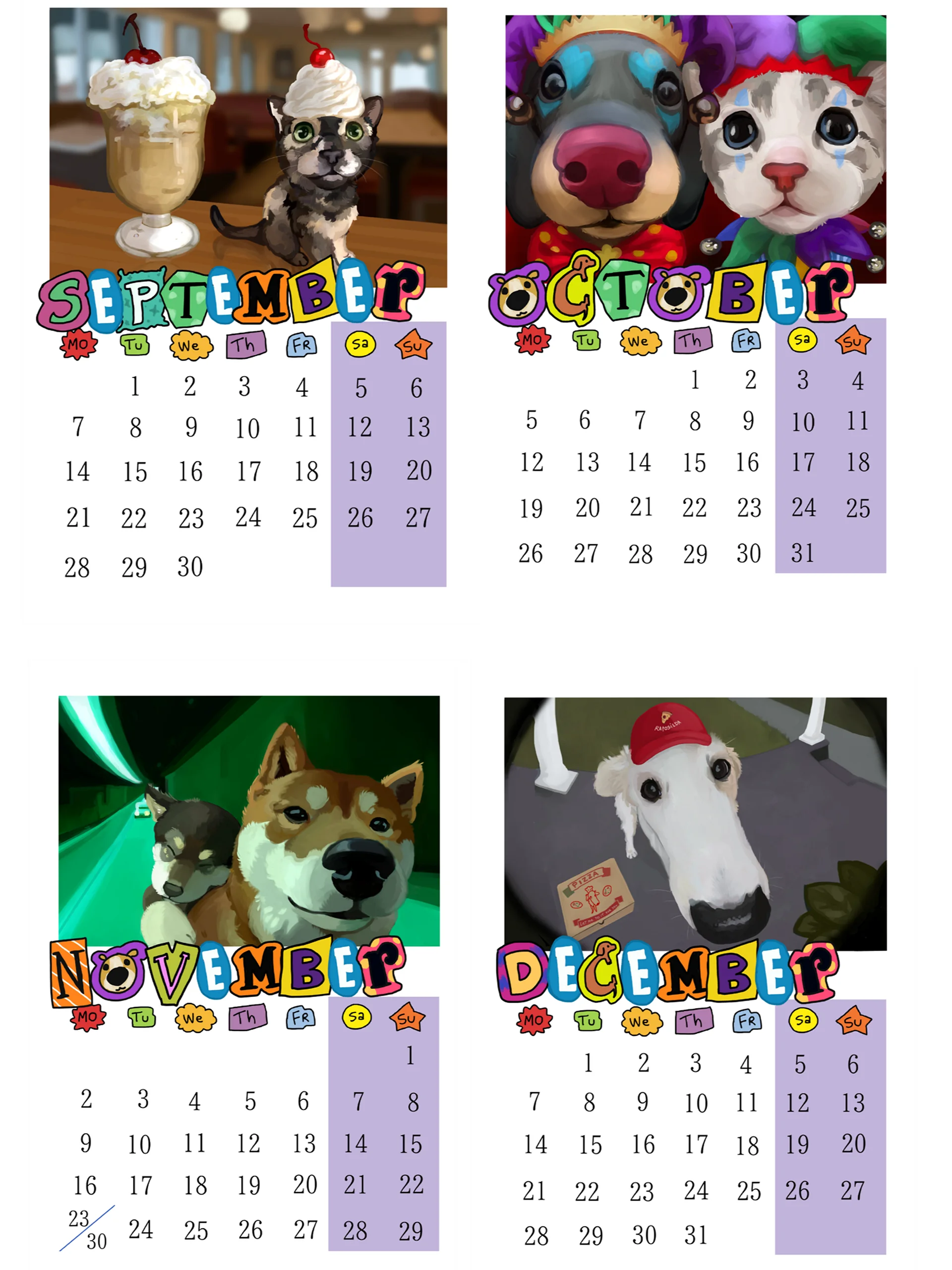 digital Calendar 2026 (English) product image (4)