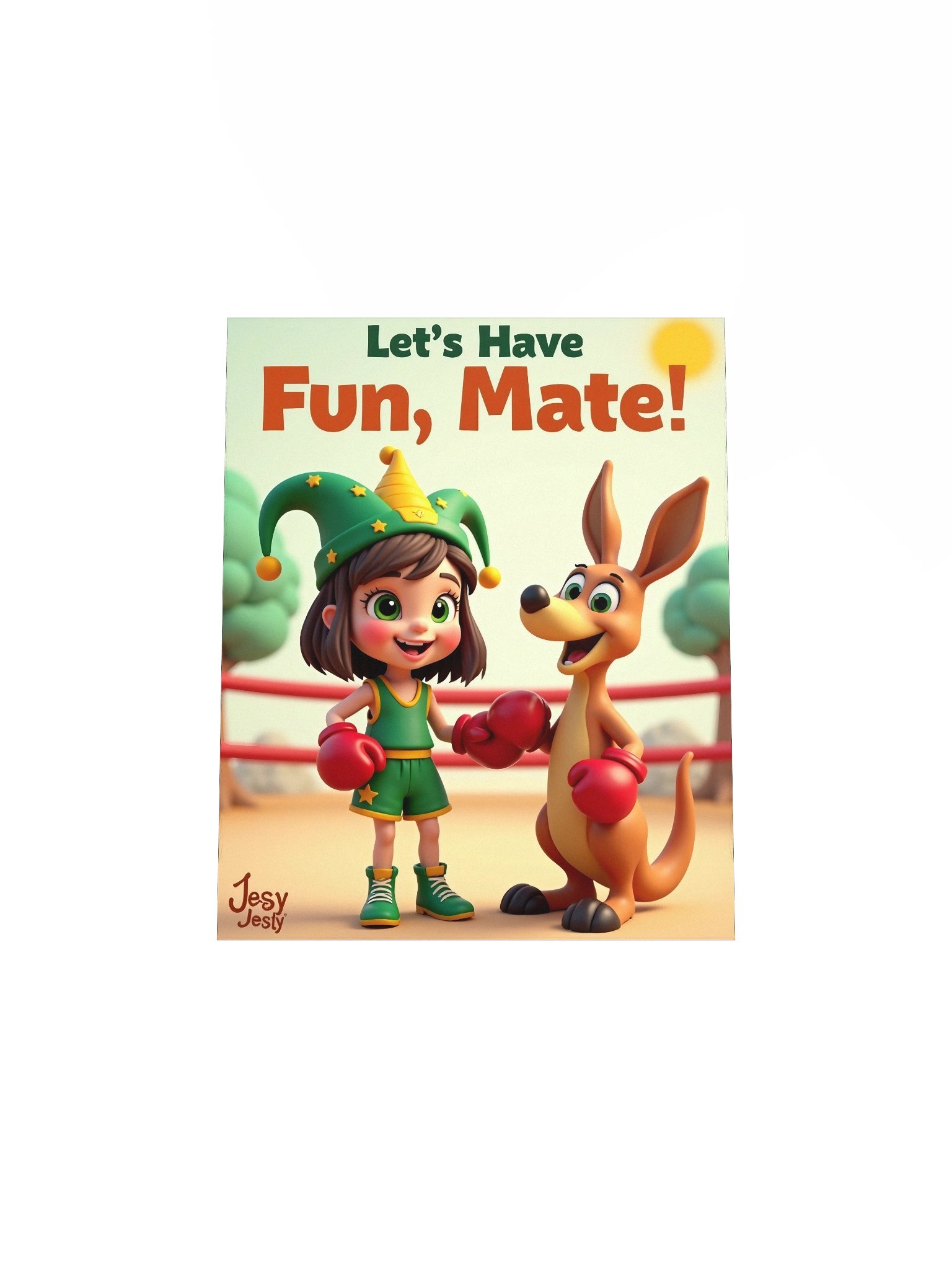 JessyJesty Kangaroo Enhanced Matte Paper Poster product image (27)