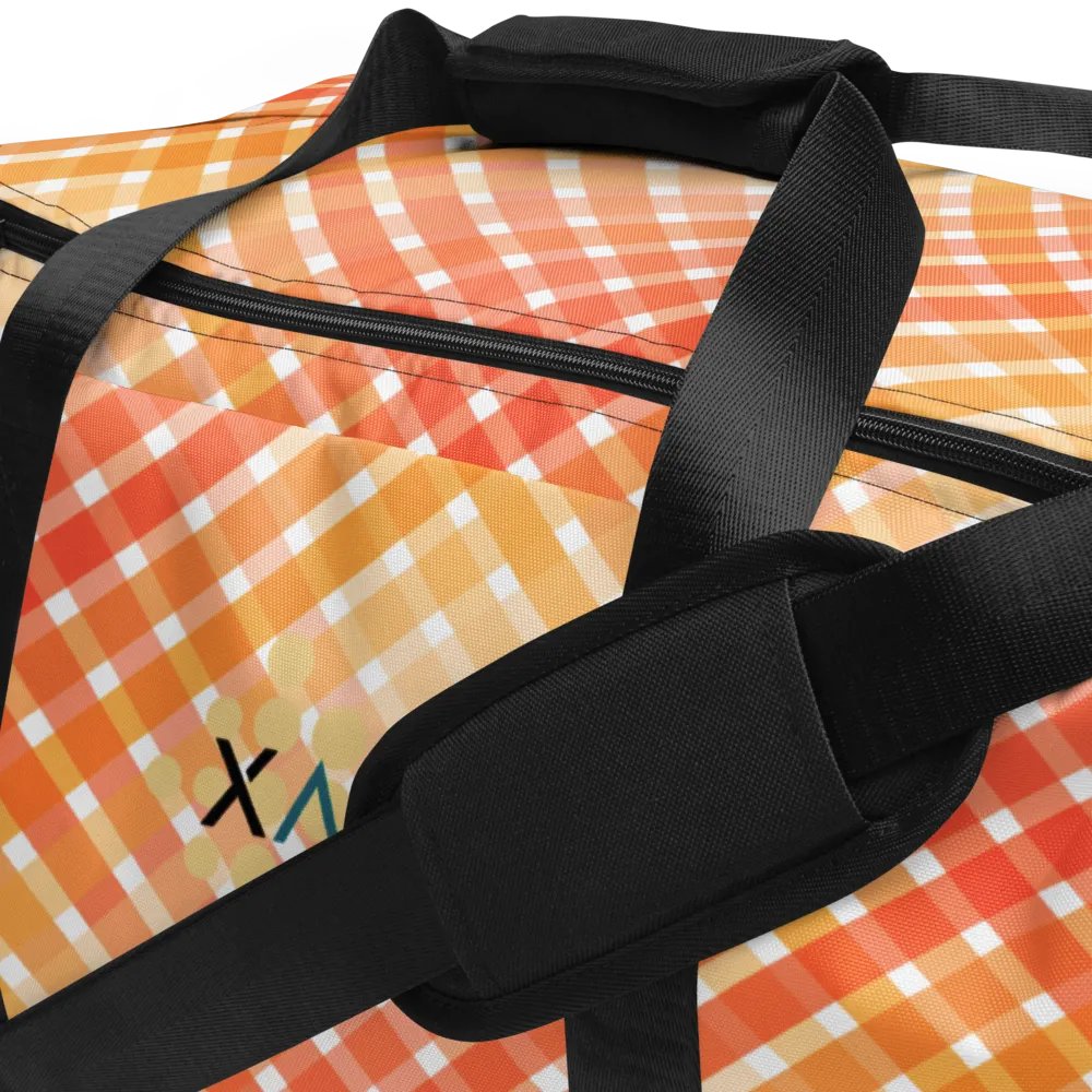 Tartan Sunset All-Over Duffle Bag product image (7)