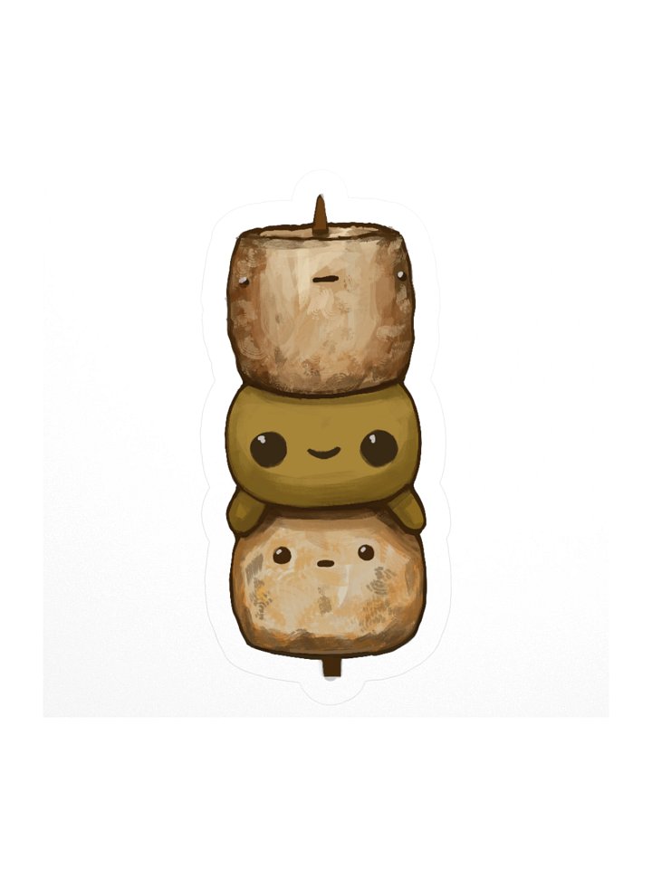 Marshmallow Sheldon Sticker product image (2)