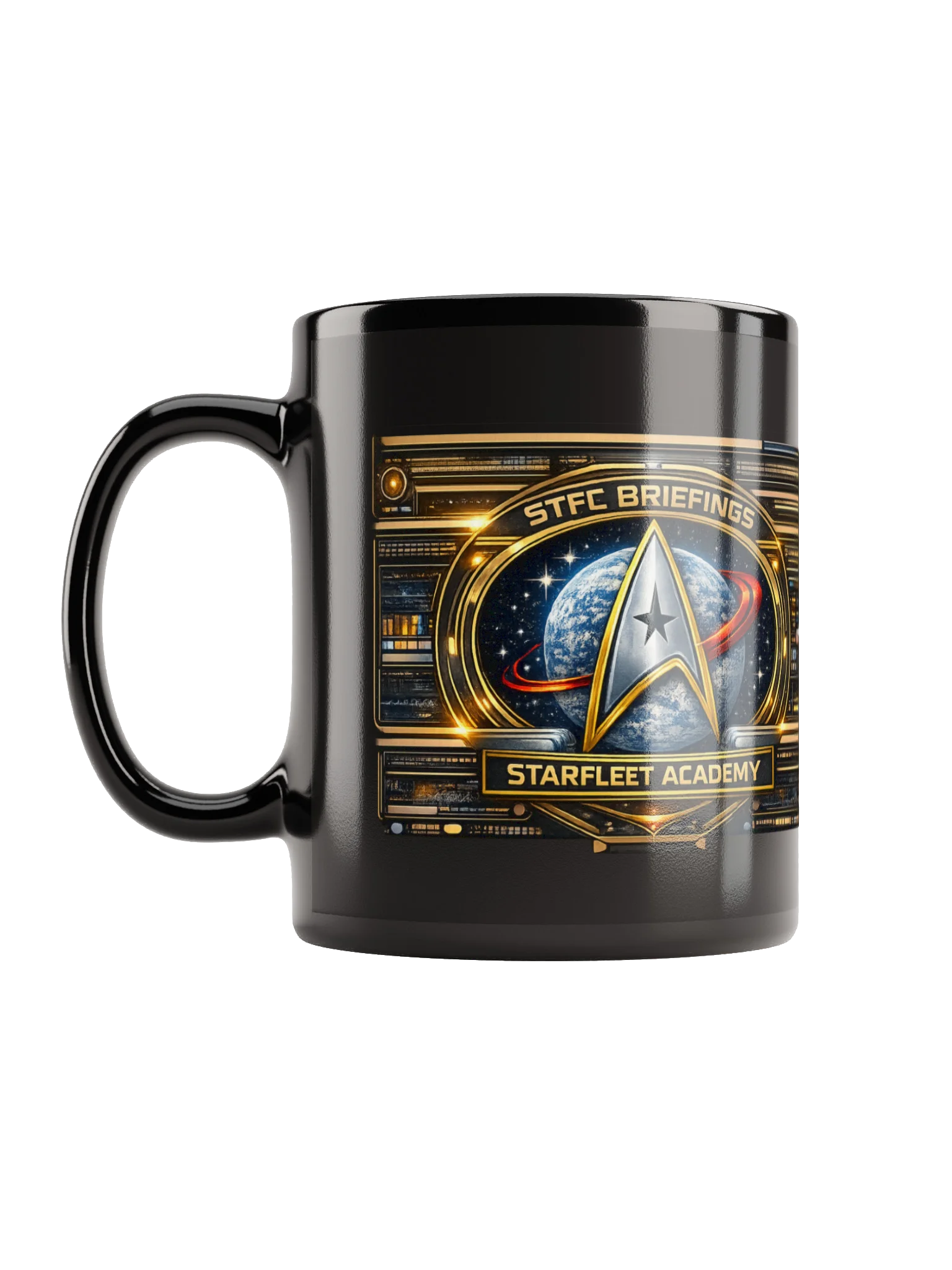 STFC Briefings Academy Collection LCARS mug product image (1)