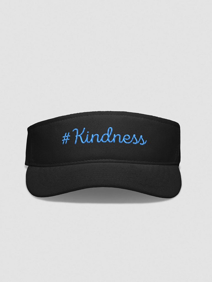 #Kindness Flexfit Visor product image (1)