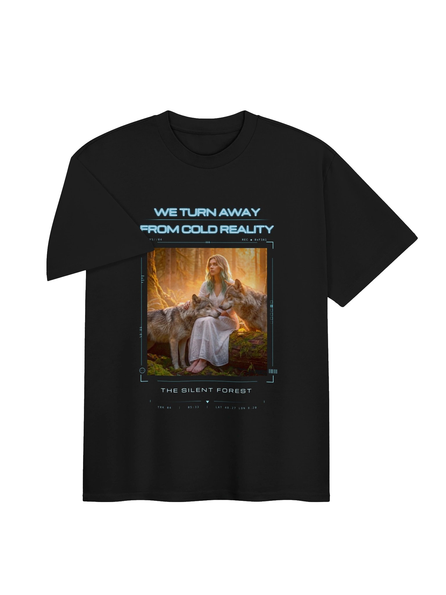 We Turn Away From Cold Reality: The Silent Forest T-Shirt product image (9)
