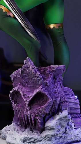 Gamora 💚

STL from @leandro_abe_ 
Printed on @phrozen3d mini 8k and mighty 12k
Painted with @goldenpaints so flat range
Using...