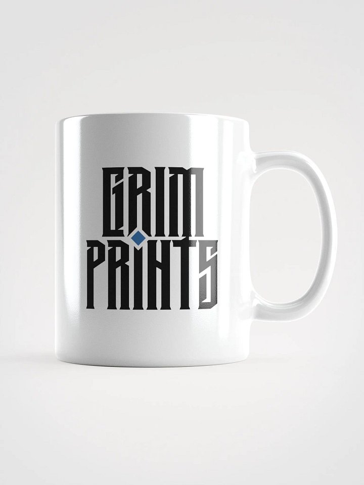 Grim Prints Logo - White Ceramic Mug product image (1)