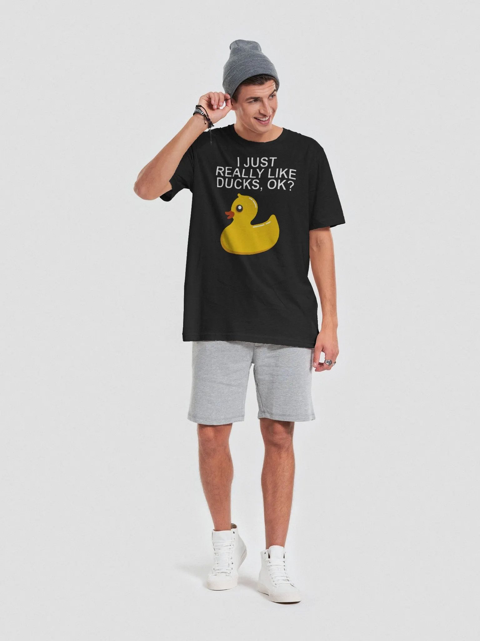 Duck Lovers I Just Really Like Ducks Ok T-Shirt product image (4)