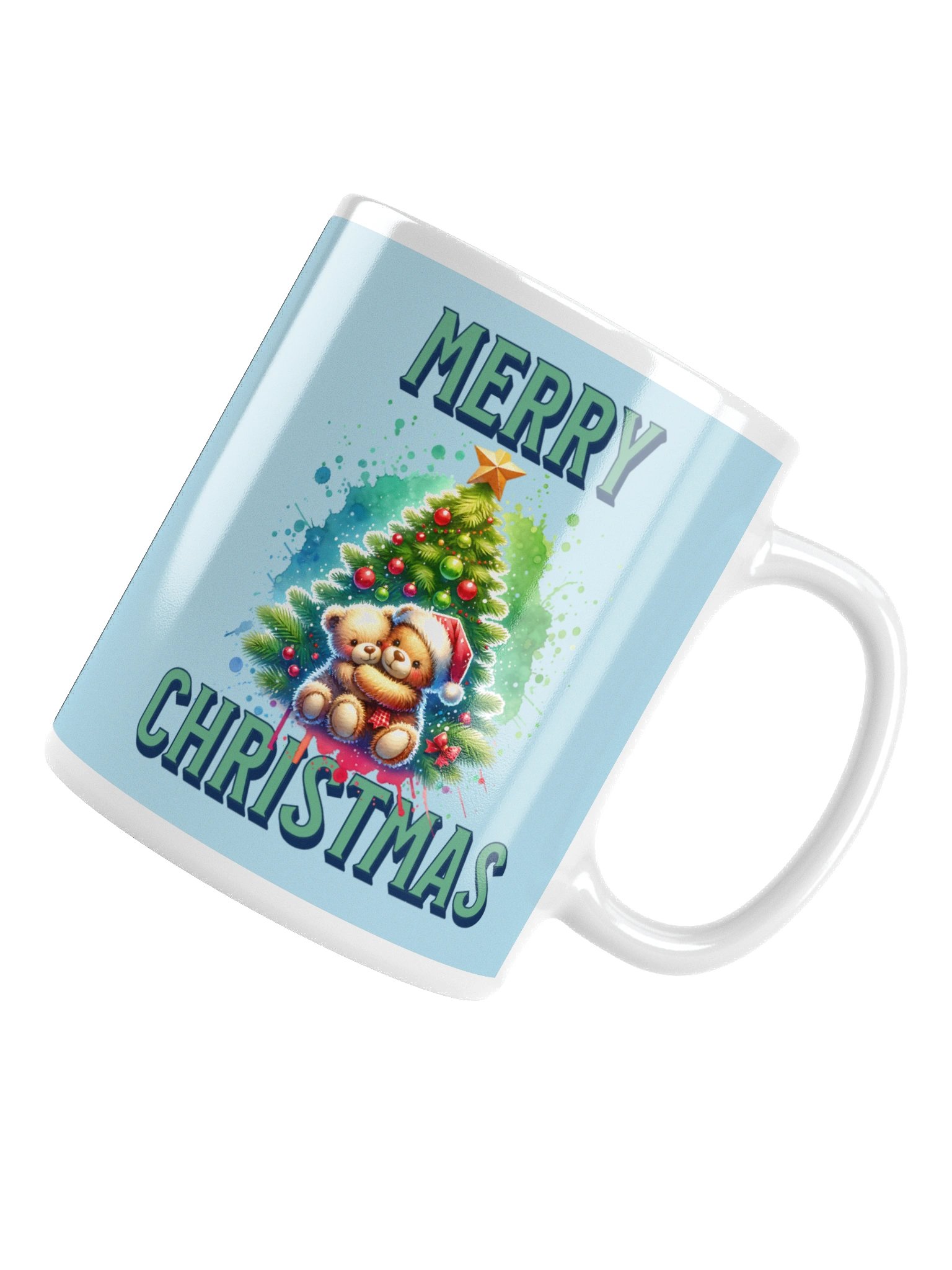 Merry Christmas Teddy Bear Mug product image (9)