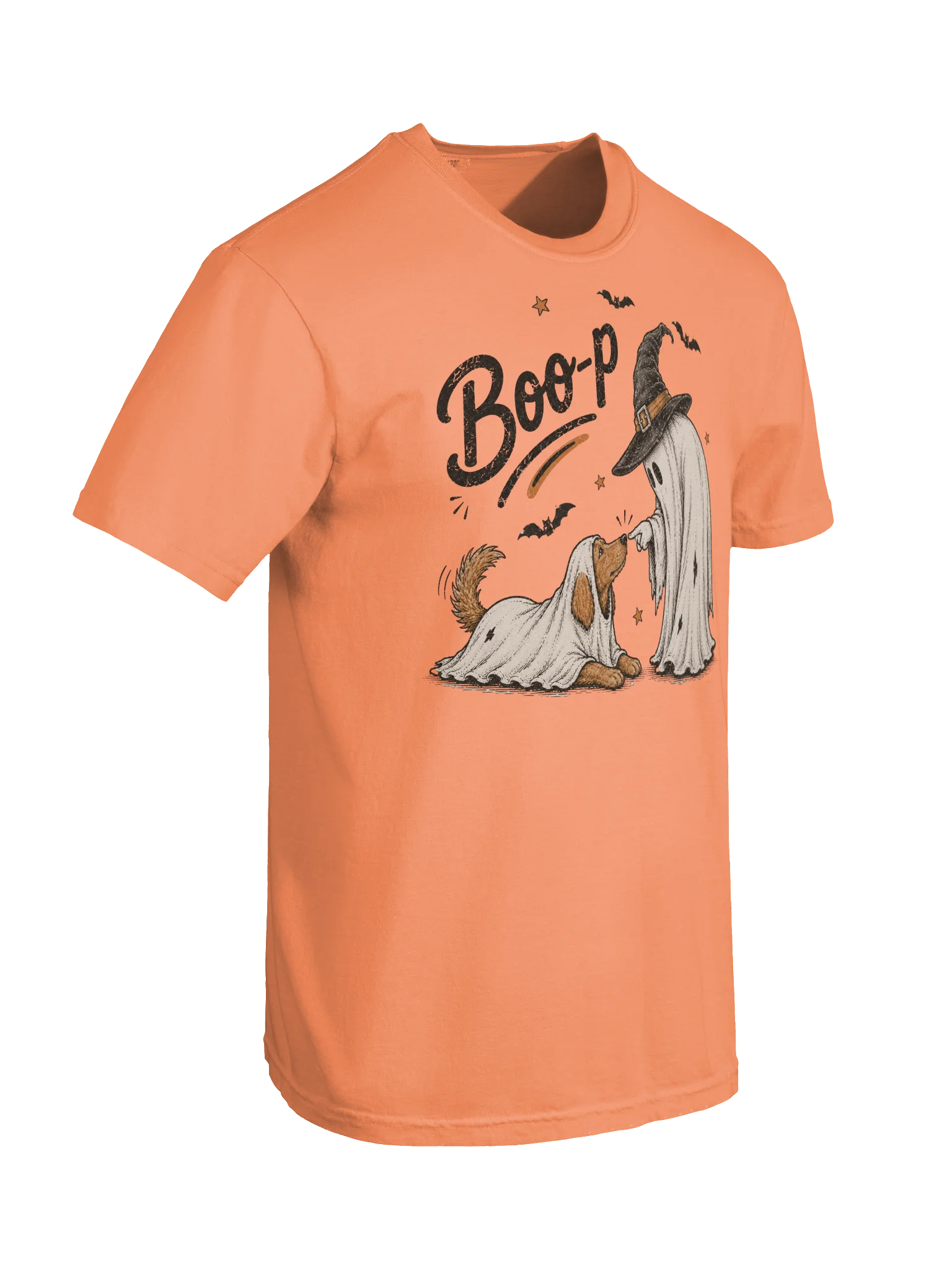 Boo-P Ghost Dog T-Shirt | Funny Halloween Dog Tee product image (6)