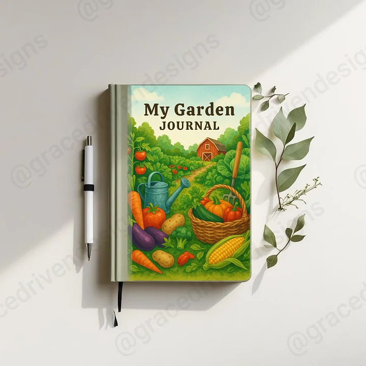 Printable Garden Journal | Vegetable Garden Planner | 10 Pages + Freebies | Gardening Tracker | Digital Instant Download product image (2)