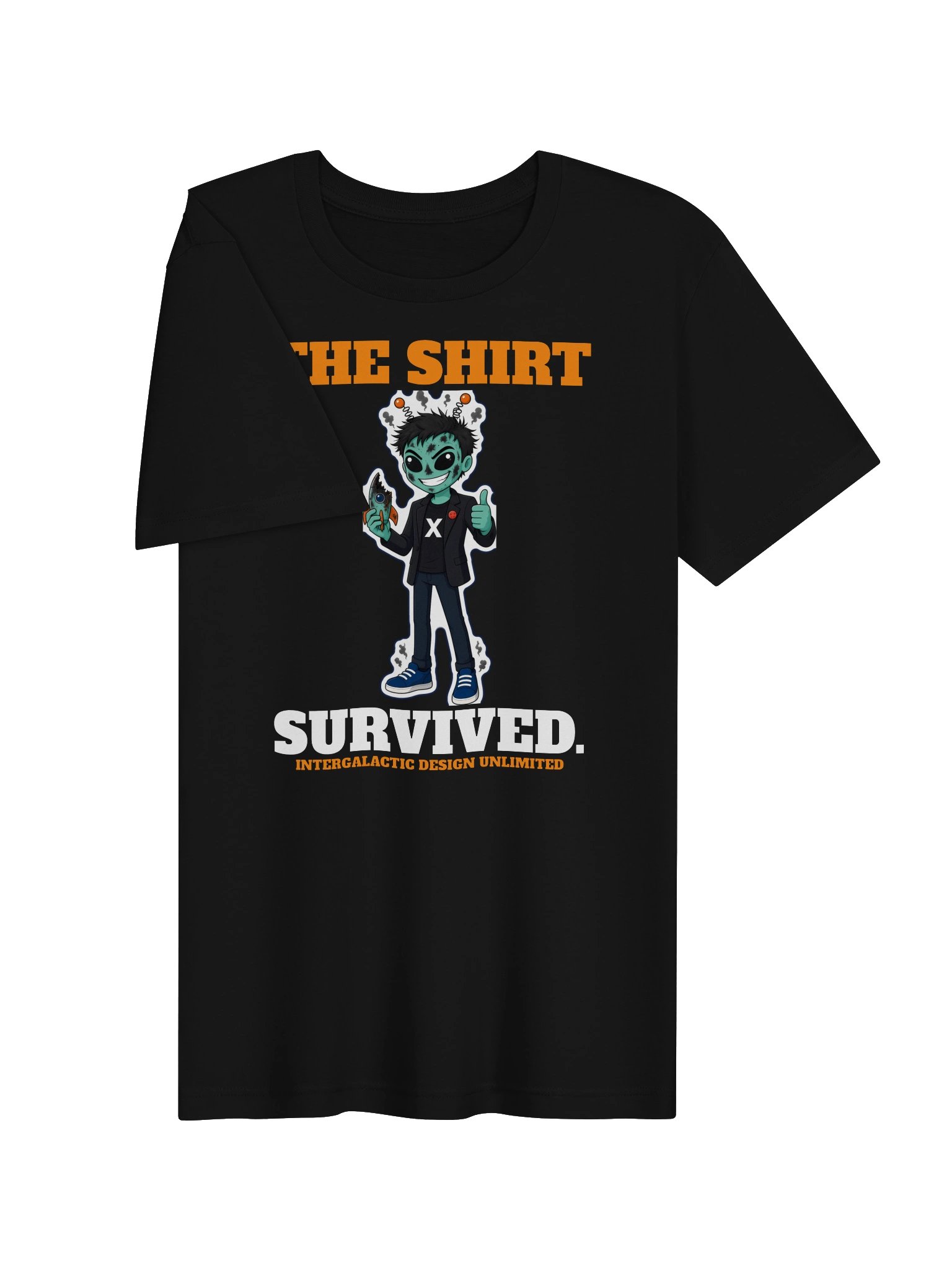 Zeelon: The Shirt Survived. Alien Tee (Dark) product image (3)