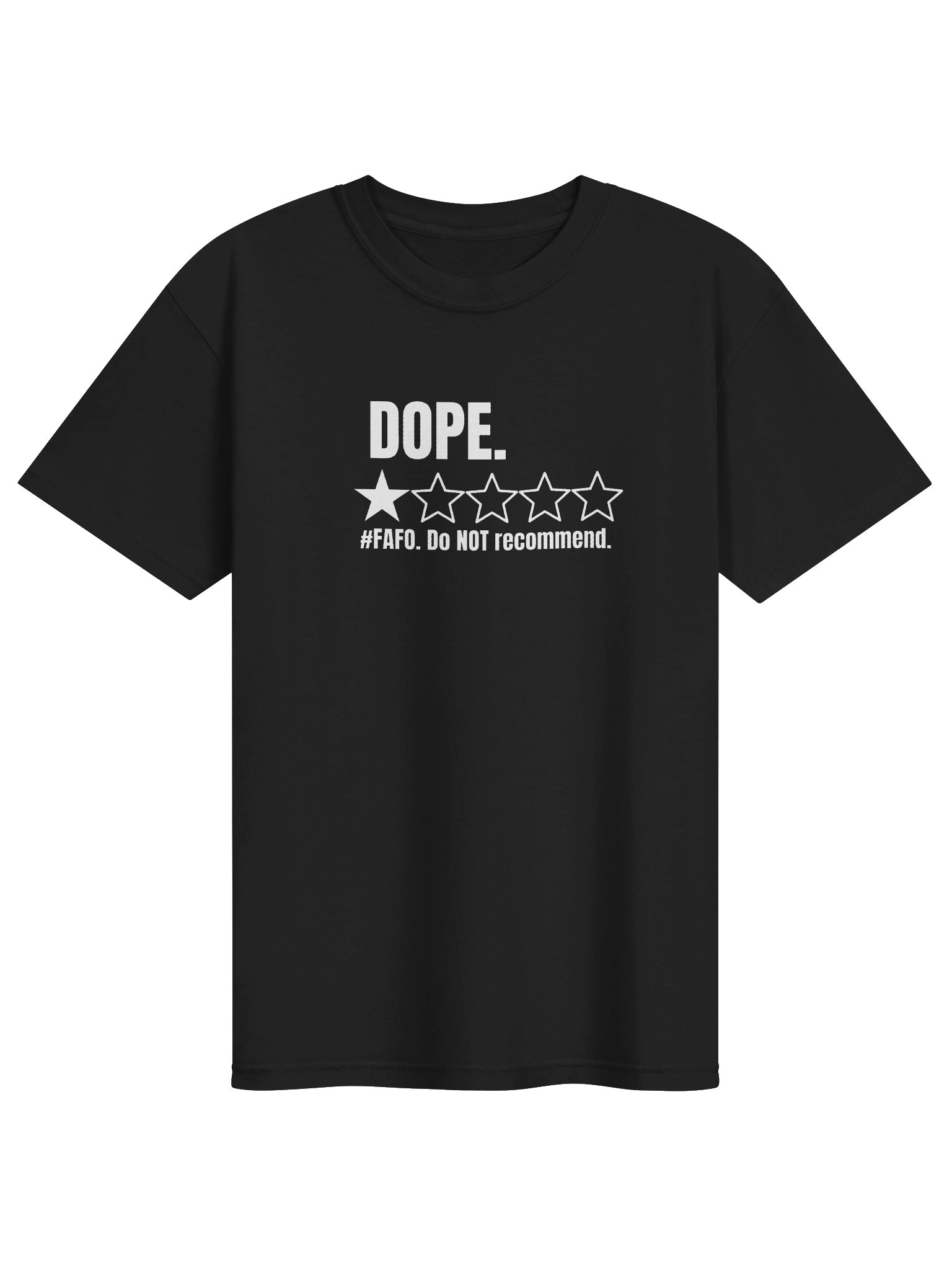 Men’s Funny Graphic T-Shirt Dope Review Rating product image (1)