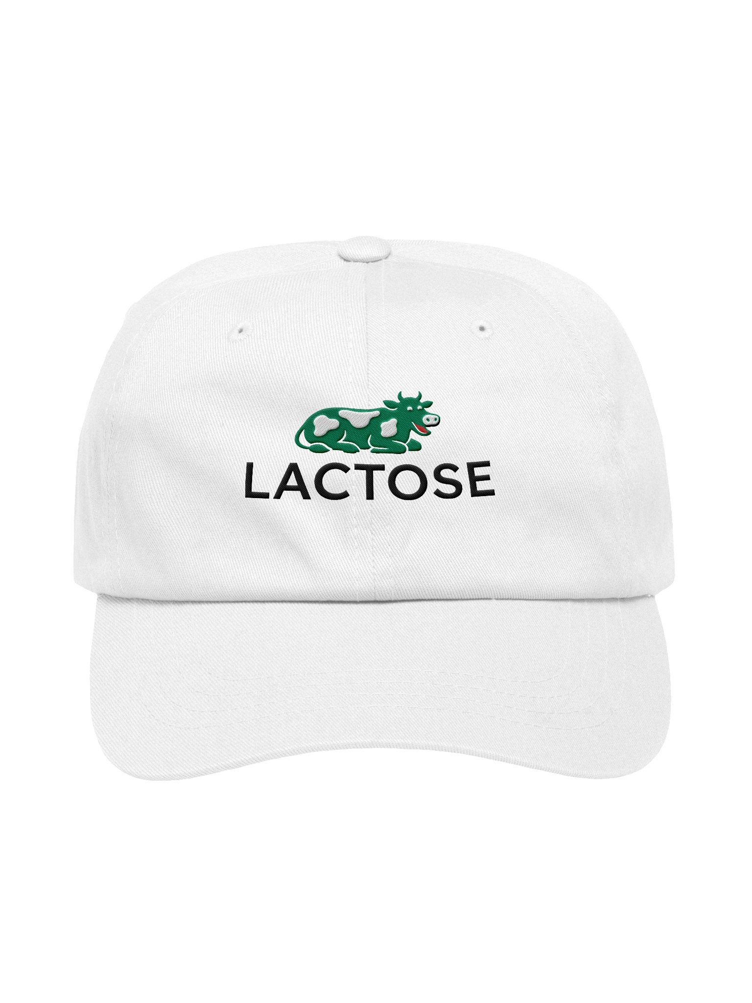 Lactose Hat White Unisex product image (1)