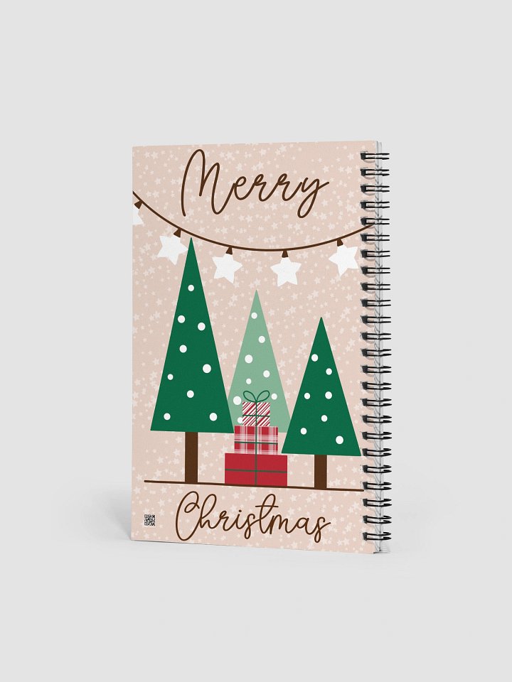 Merry Christmas Joy Spiral Notebook product image (2)
