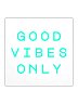 Good Vibes Only Sticker