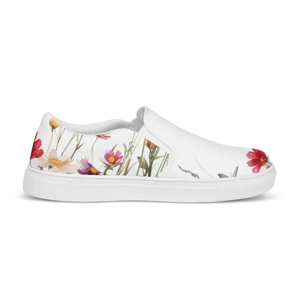 Floral Flutter Slip-Ons product image (7)