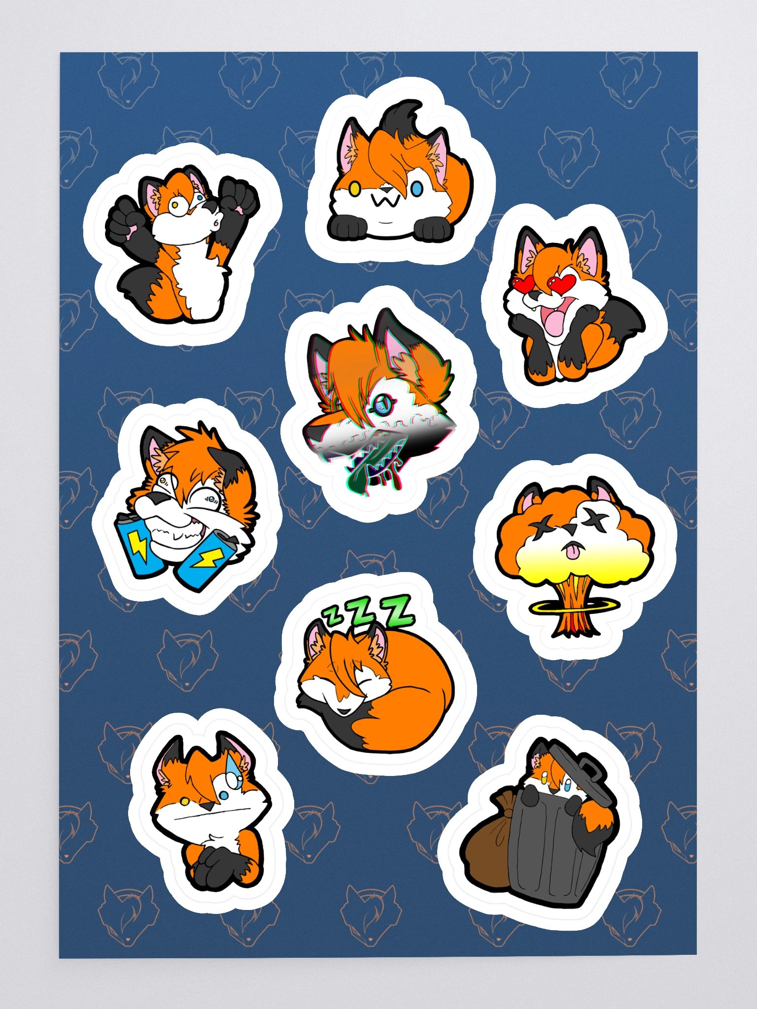 Emote Sticker Sheet product image (3)