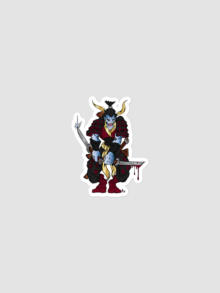Samurai Bubble-free stickers product image (1)