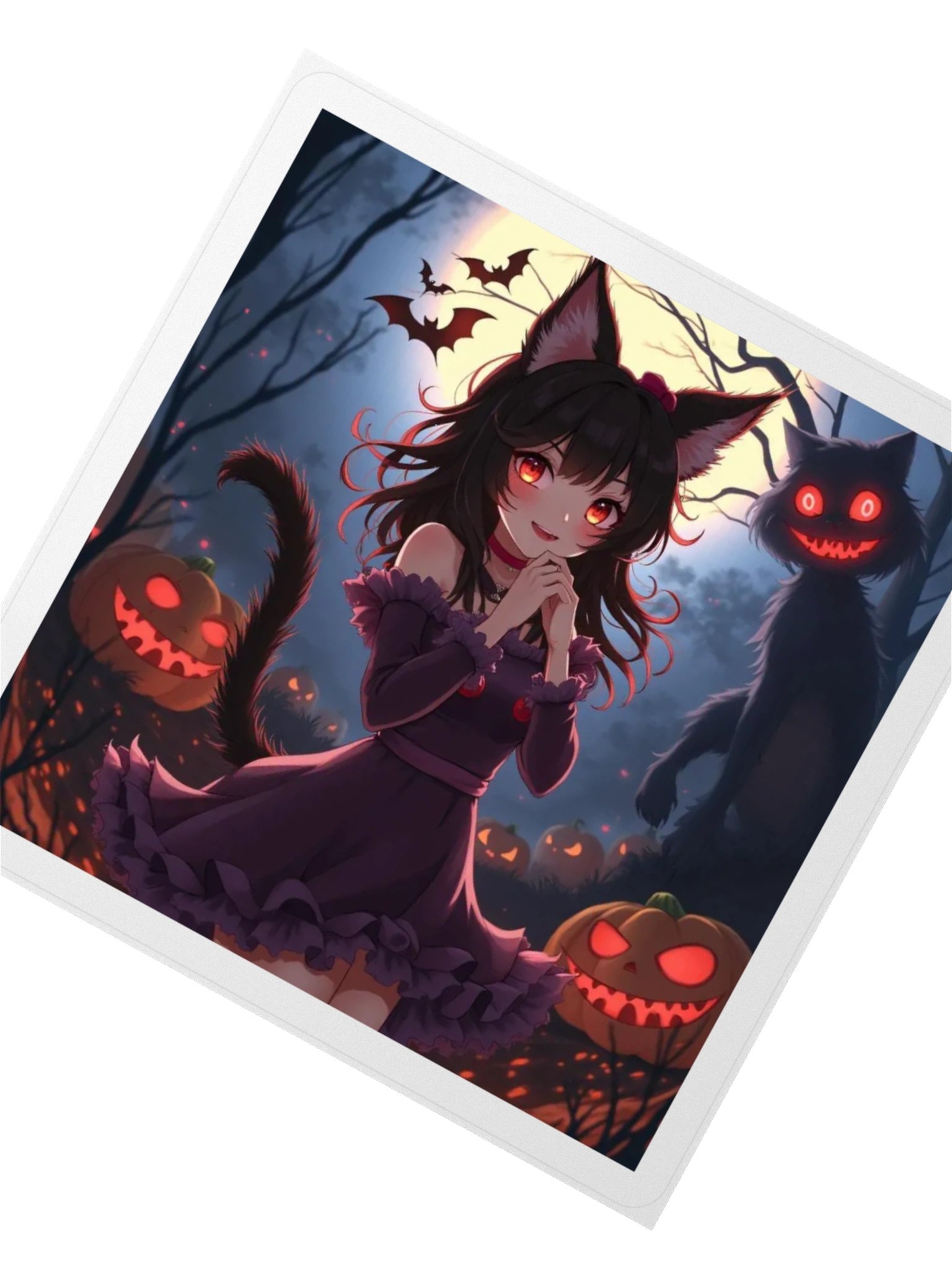 Halloween Catgirl Sticker product image (3)