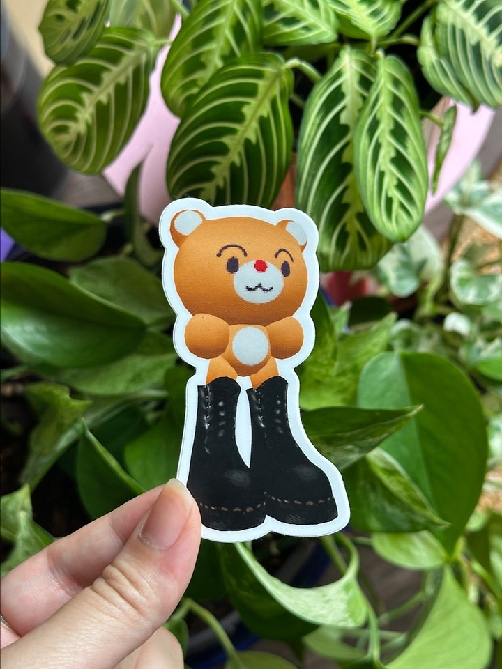 Bear in combat boots product image (1)