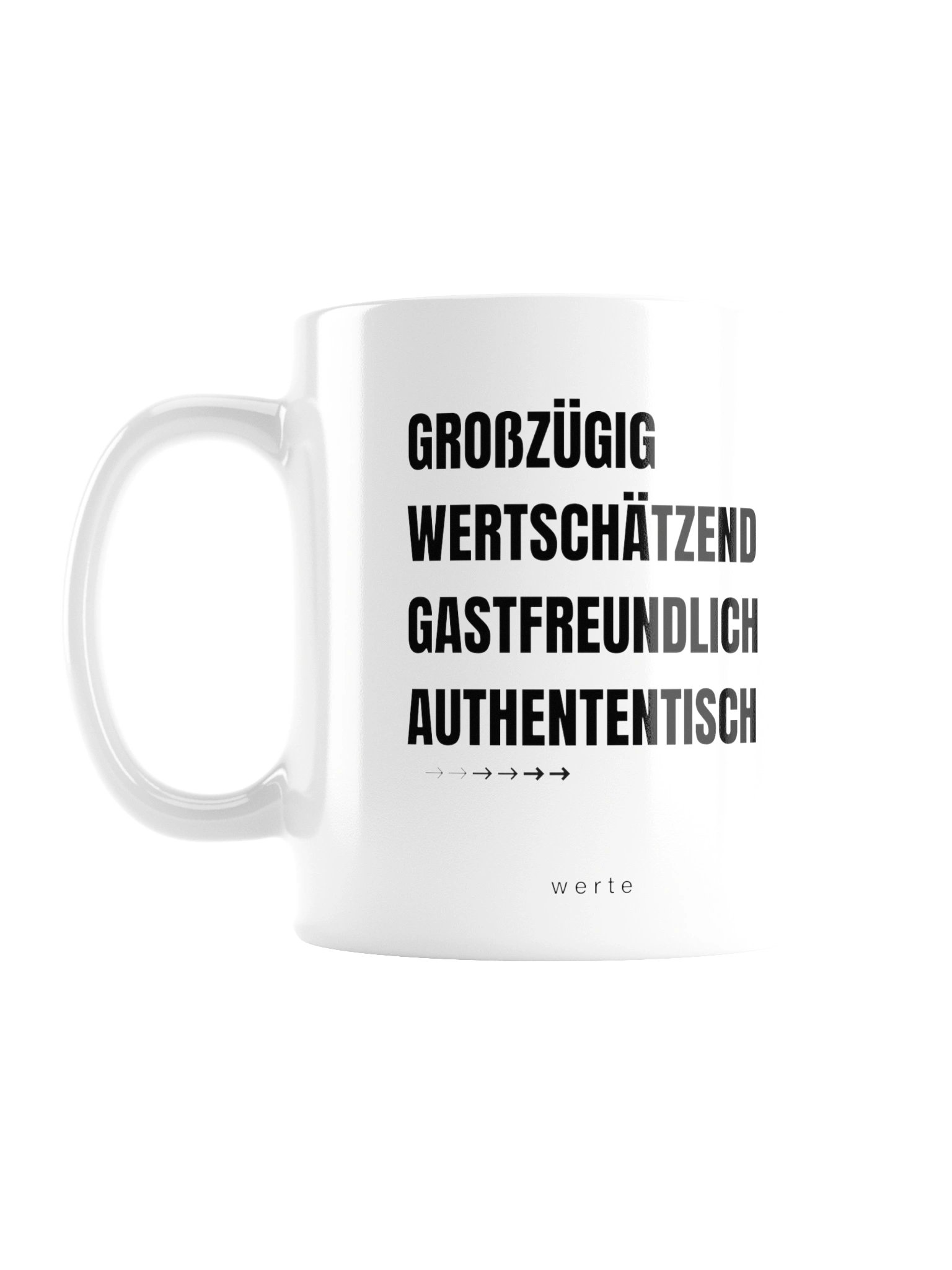 MUG - Werte product image (3)