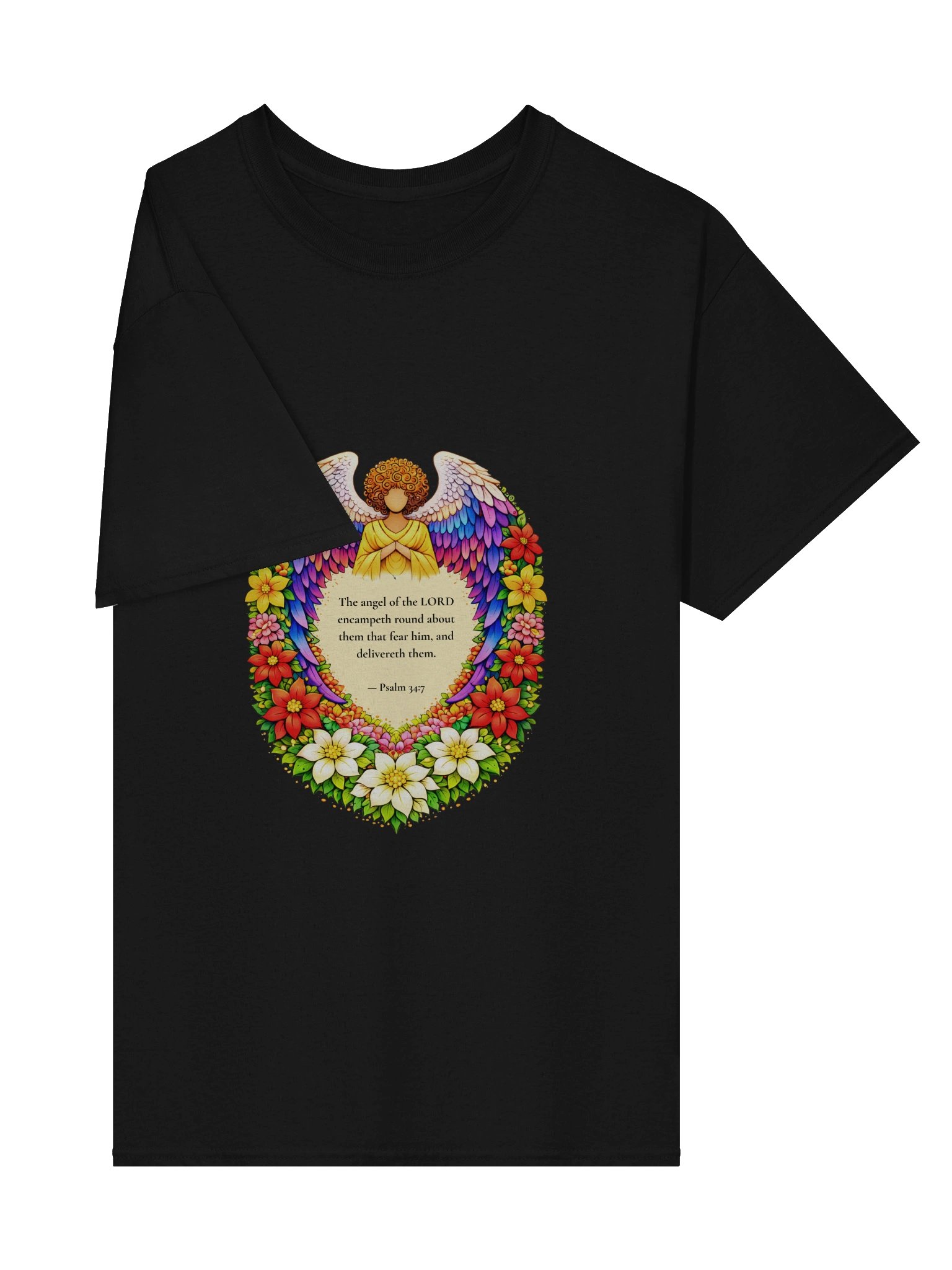 Guardian Angel T-Shirt - Black product image (4)