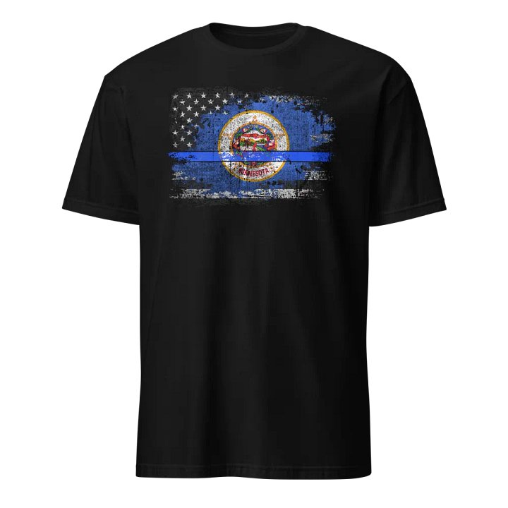 Minnesota Thin Blue Line Flag product image (1)