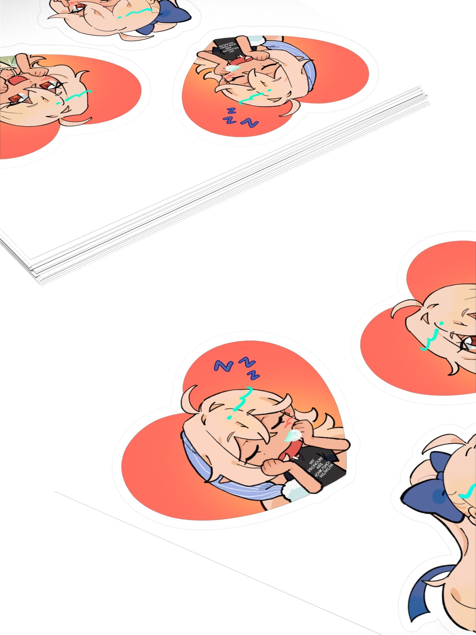 Sleepy Sticker Set product image (4)