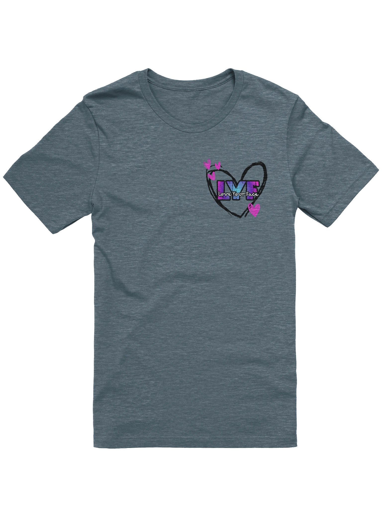 LYF Black Print Pocket Tee product image (7)