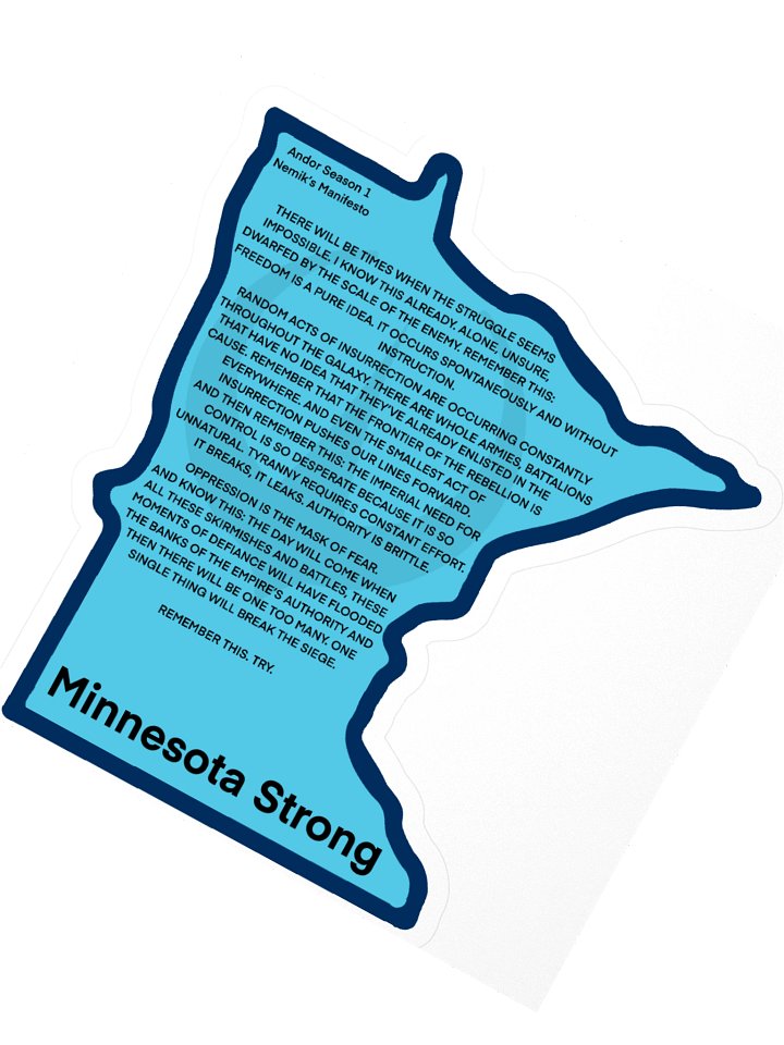 Minnesota Strong Sticker product image (3)