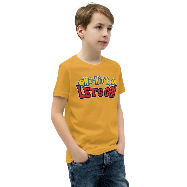 One-Hit K.O. Let's Go! - Bella+Canvas Youth Short Sleeve T-Shirt product image (2)
