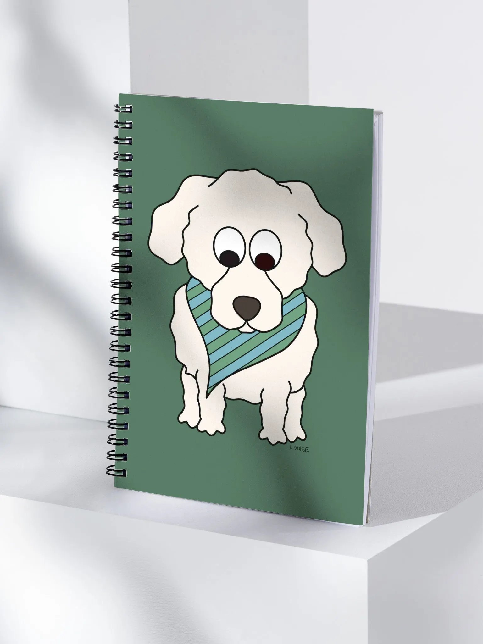 Bichon Frise Spiral Notebook product image (4)