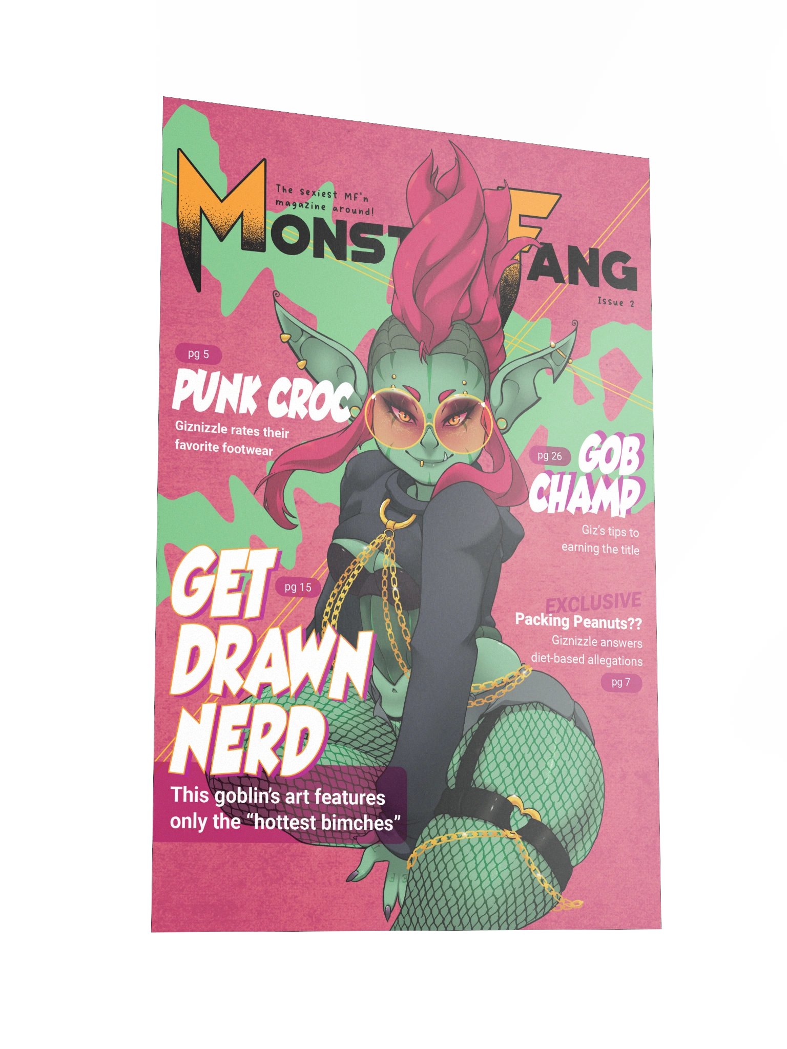 Giz MonsterFang Print product image (2)