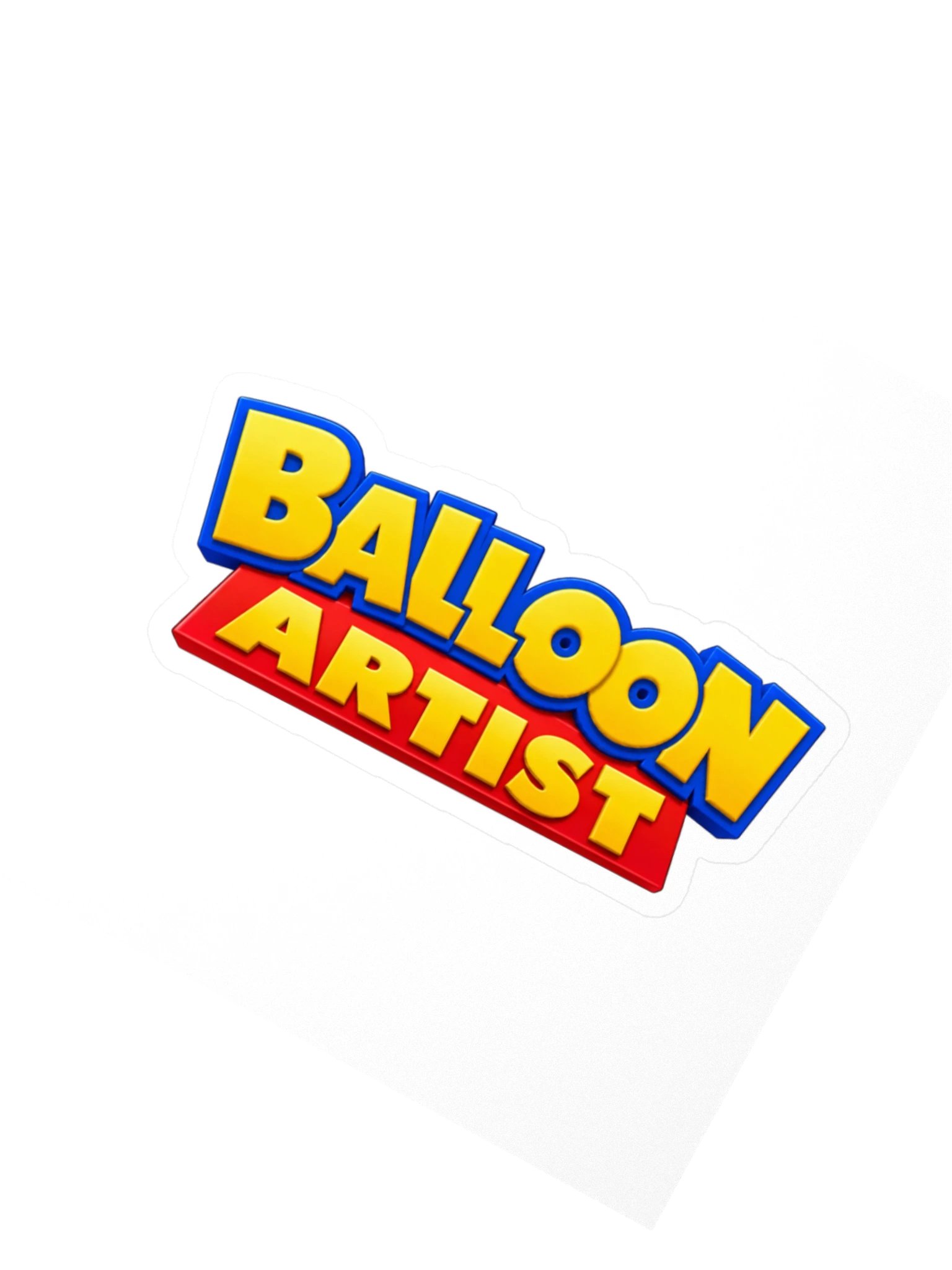 Balloon Artist Playtime Kiss Cut Sticker product image (2)