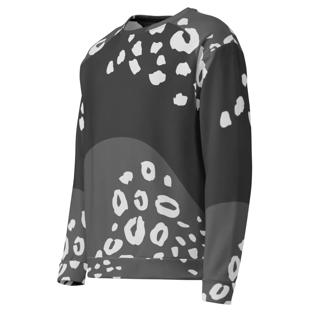 Grey Fluid Leopard All-Over Sweatshirt product image (5)