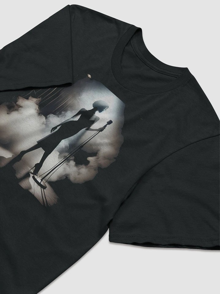 Sultry Jazz Singer Spotlight (Front Print Womens Tee) product image (2)
