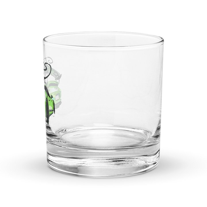 Green Lizard Rocks Glass product image (2)