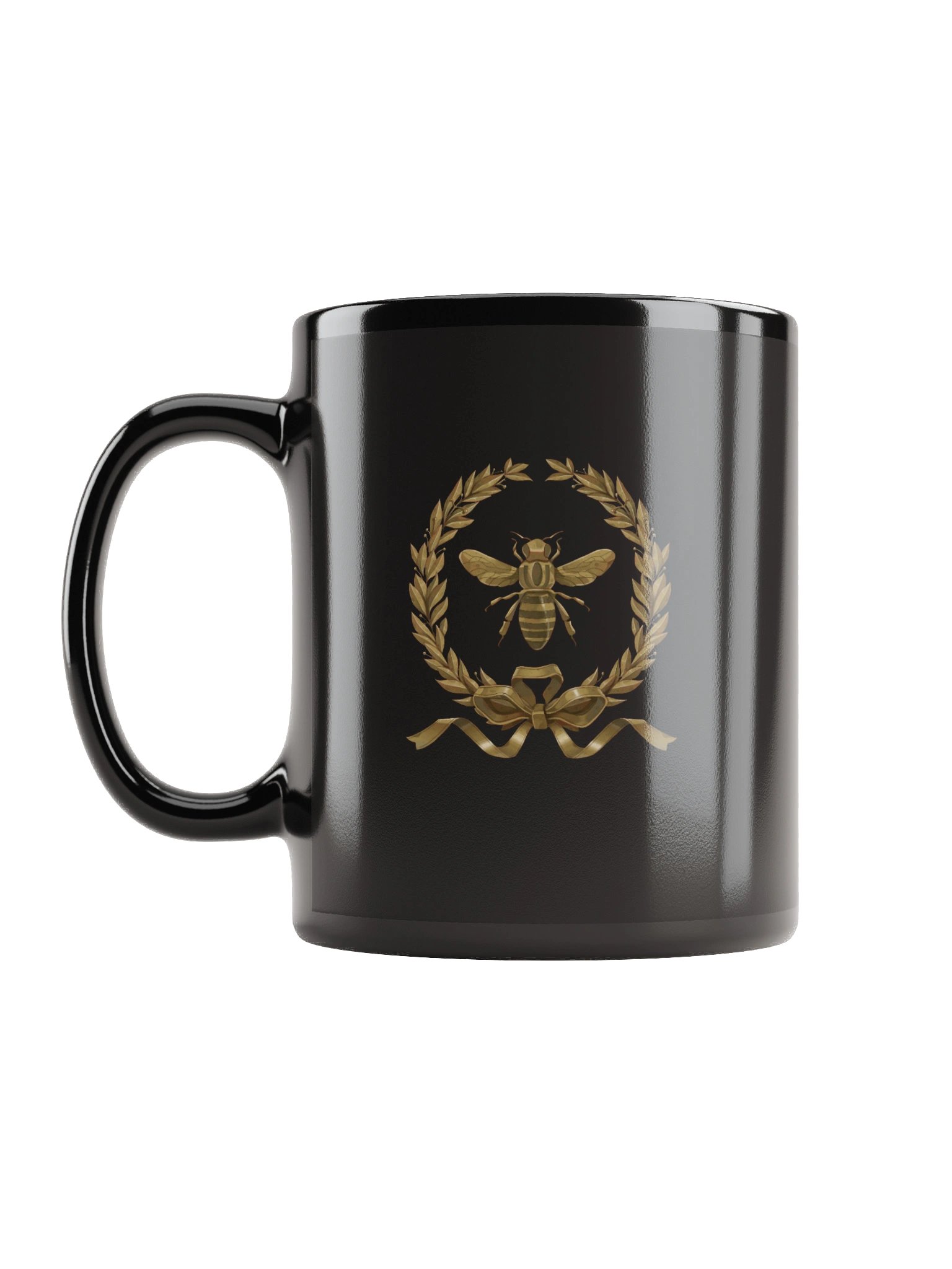 Napoleon Bee Wreath - Mug - Black product image (6)