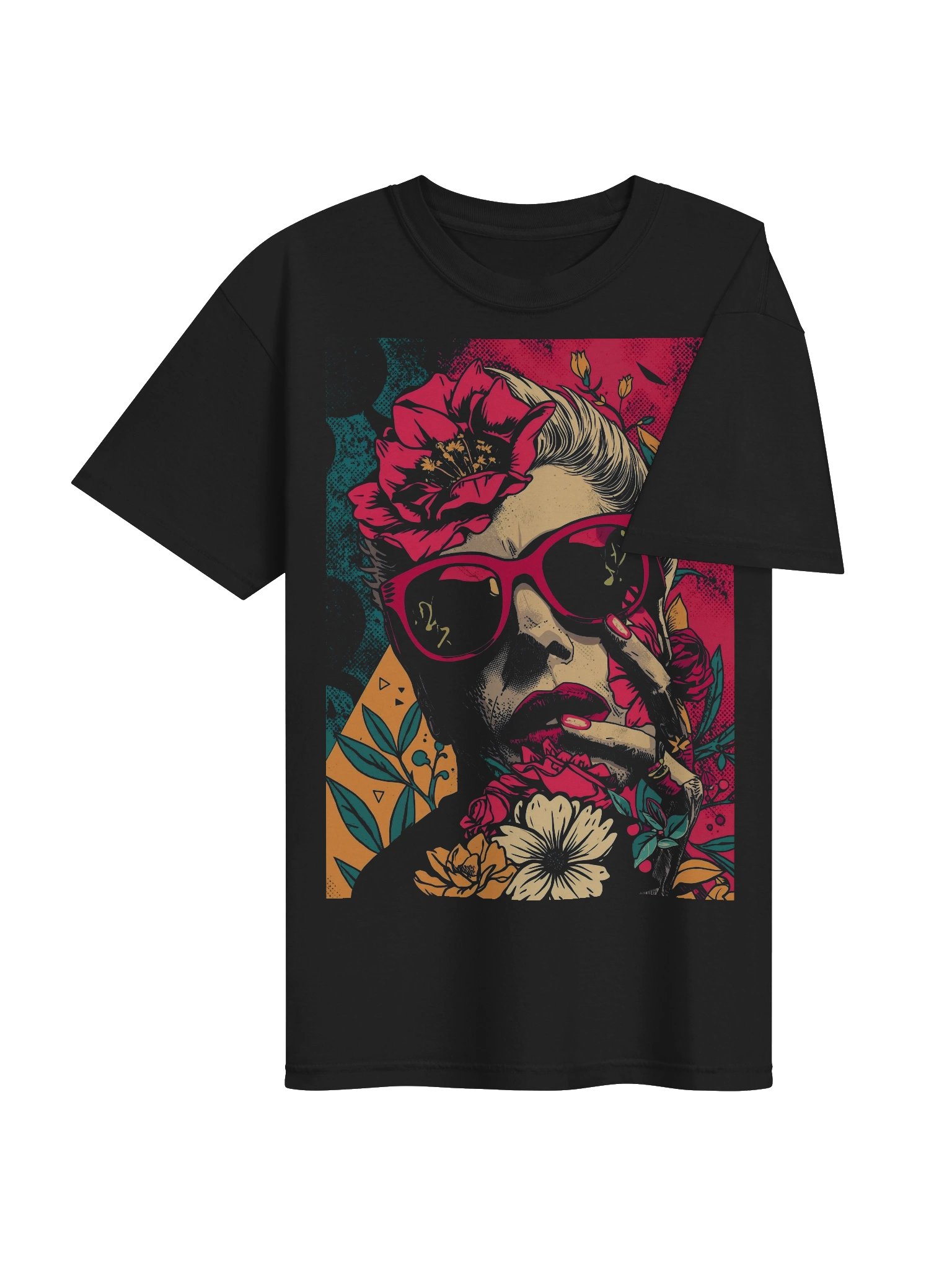Cat‑Eye Blossom Heavyweight Tee product image (7)